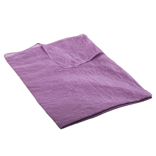 Schal aus Bio-Baumwolle lila
